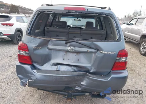 2004 Toyota Highlander из США, поврежденный, VIN JTEGD21A140091741